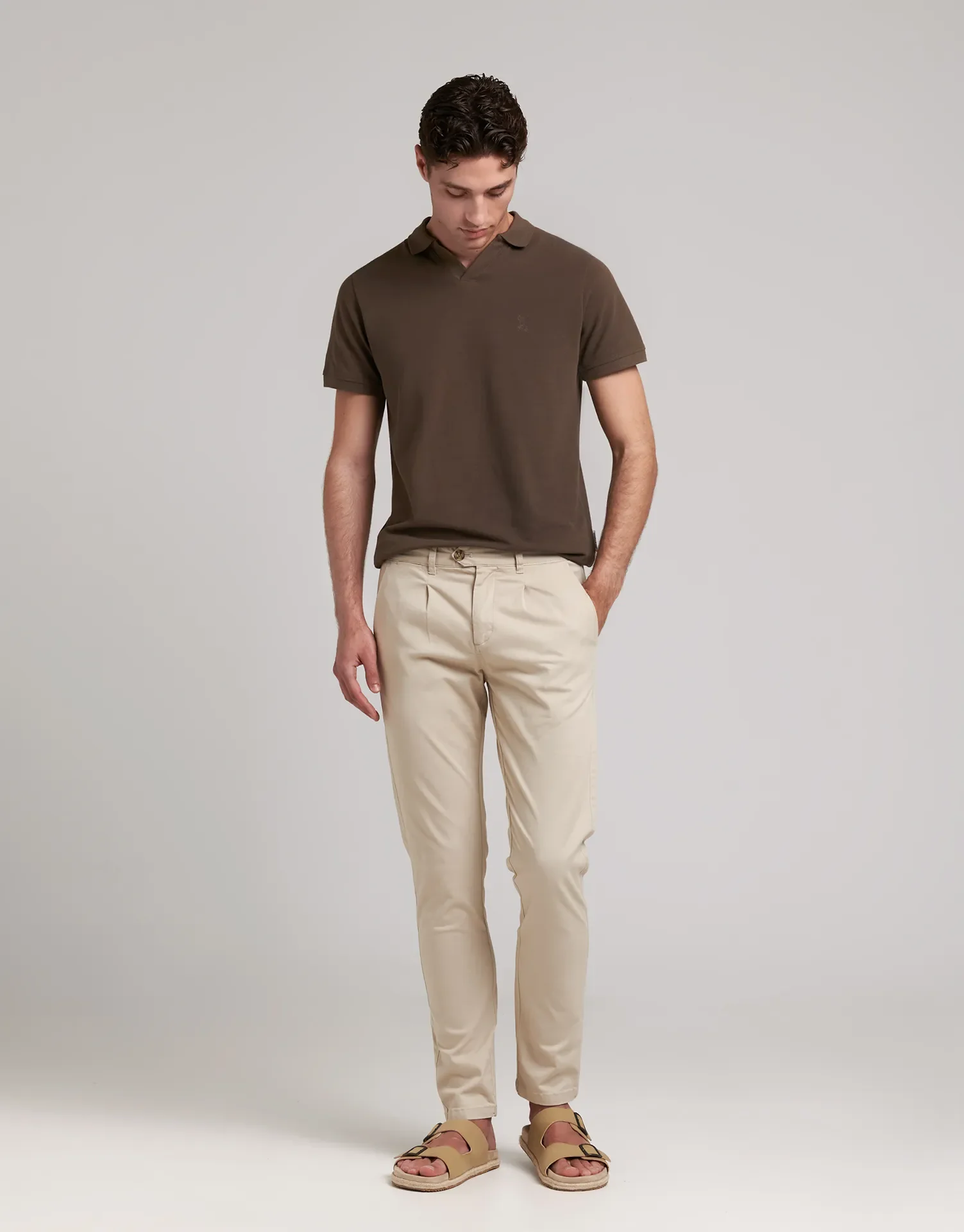 PANTALONES ALGODÓN DE HOMBRE